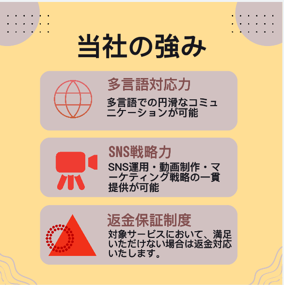 当社の強み